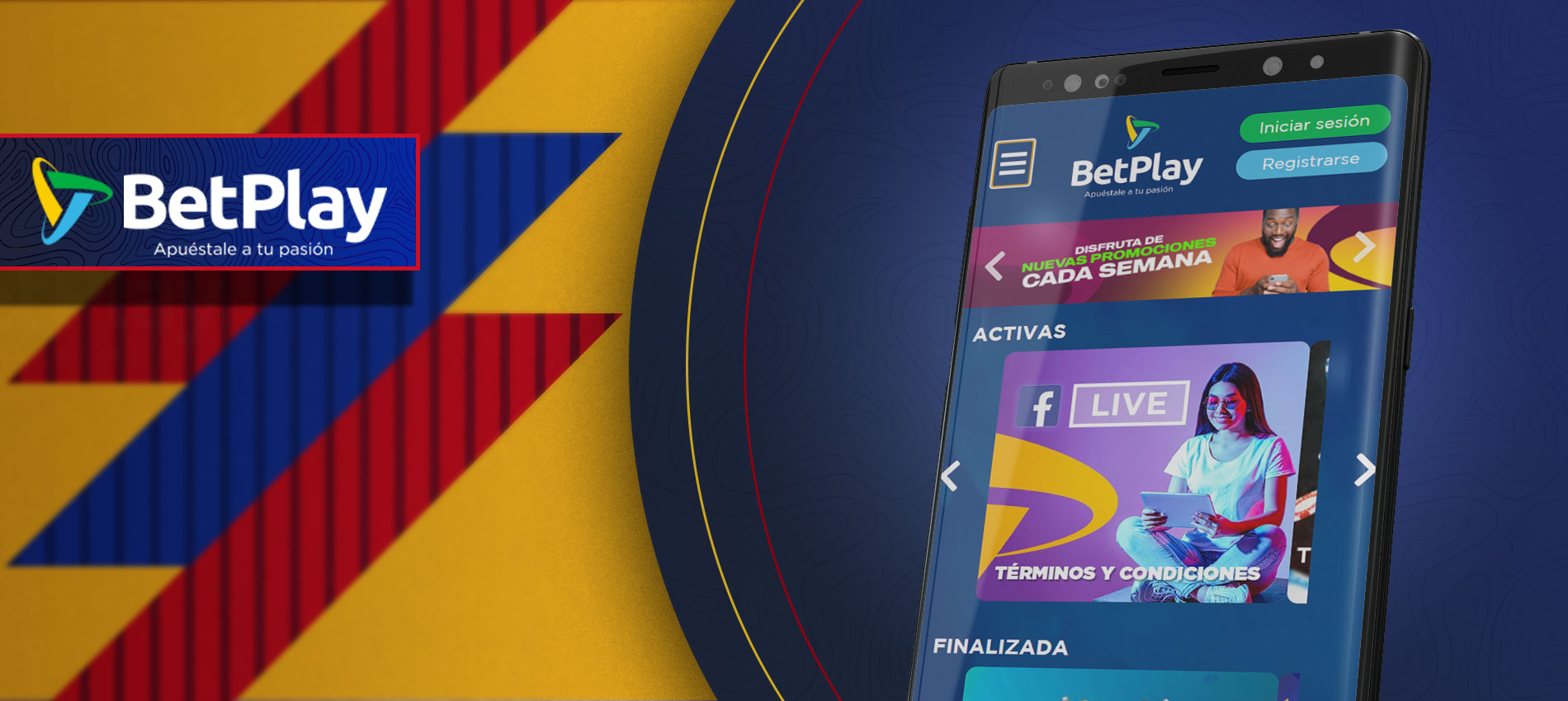La aplicación BetPlay es una de las mejores aplicaciones para los jugadores colombianos.